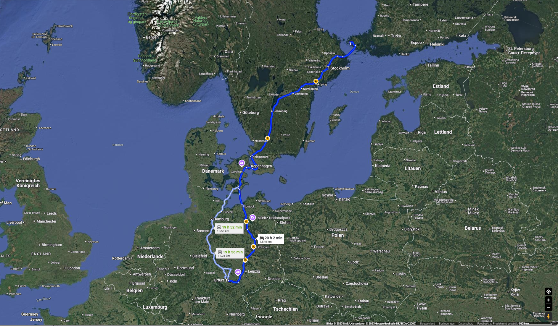 Routenplanung